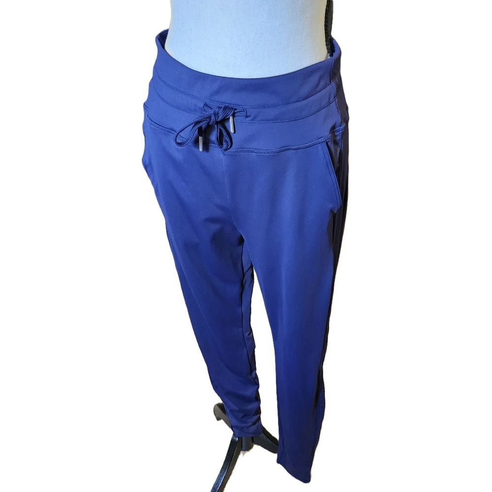 Halara Women's Softlyzero High Waisted Cloudful Joggers Pockets Navy Blue Size M